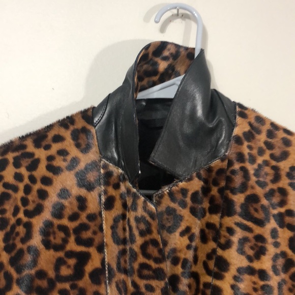 Rag & Bone Sigrid leopard calf hair jacket - Picture 8 of 8